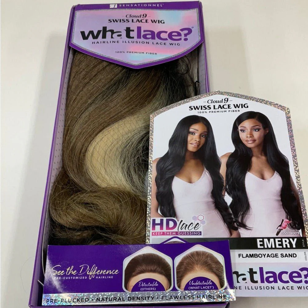 Sensationnel Cloud 9 What Lace Synthetic 13x6 HD Lace Front Wig - Emery - Image 12